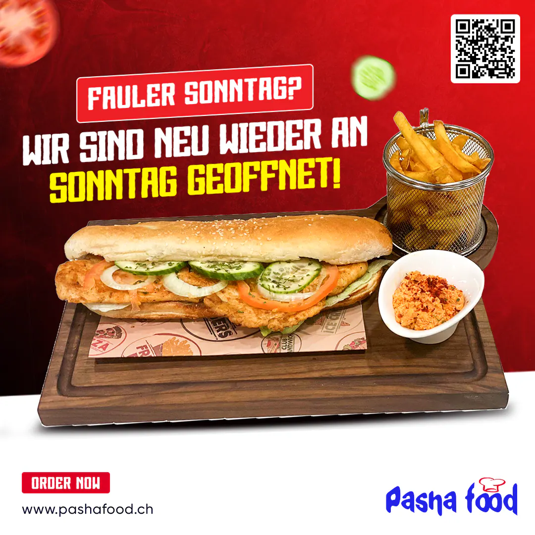 PashaFood Lieferpost mit App und Roller