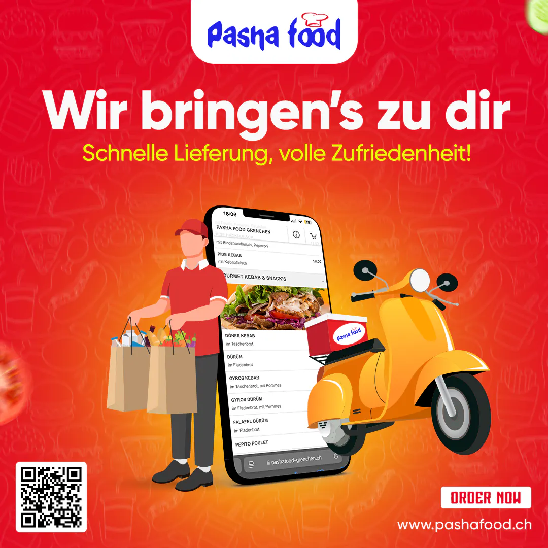 PashaFood Sonntagsangebot mit Sandwich und Pommes